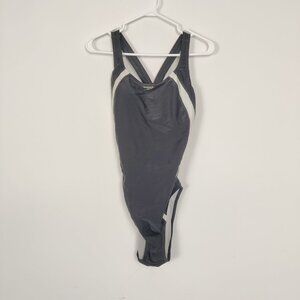 Speedo Women's One Piece Swimming Suit in Black Size 14 Beach Summer Resort